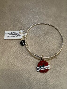 Alex and Ani Happy Pawlidays Bracelet